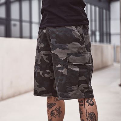 Short US BDU rip-stop DARK CAMO BRANDIT 2019-4 2