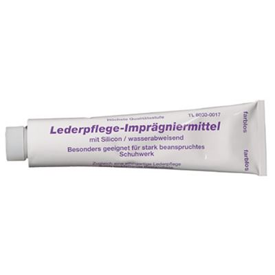 Crème BW pour chaussures en tube 125 ml TRANSPARENTE