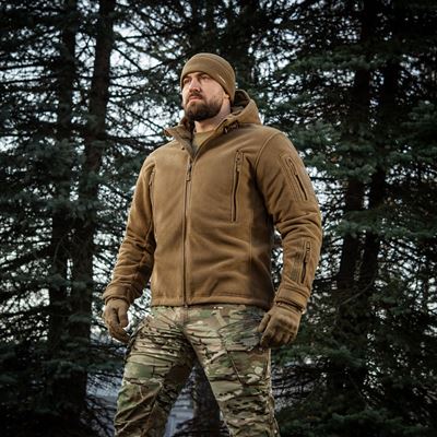 Veste polaire à capuche Windblock DIVISION Gen.II COYOTE M-TAC 20413017 19