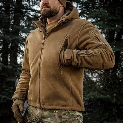 Veste polaire à capuche Windblock DIVISION Gen.II COYOTE M-TAC 20413017 17