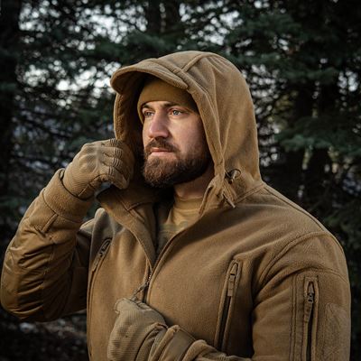 Veste polaire à capuche Windblock DIVISION Gen.II COYOTE M-TAC 20413017 8