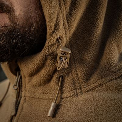 Veste polaire à capuche Windblock DIVISION Gen.II COYOTE M-TAC 20413017 6