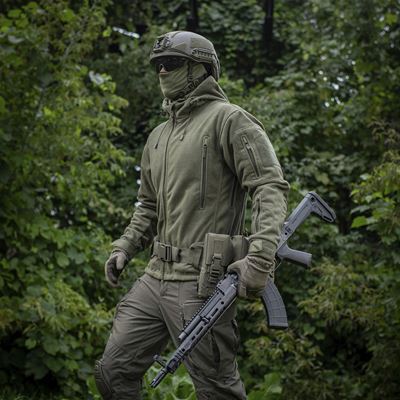 Veste polaire à capuche Windblock DIVISION Gen.II VERTE M-TAC 20413062 23