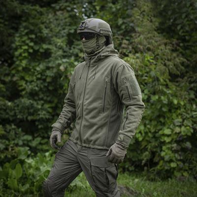 Veste polaire à capuche Windblock DIVISION Gen.II VERTE M-TAC 20413062 22