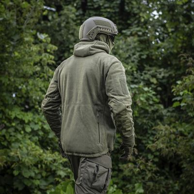 Veste polaire à capuche Windblock DIVISION Gen.II VERTE M-TAC 20413062 13