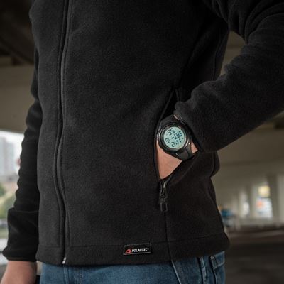 Sweat à capuche zippé NORD en polaire Polartec® NOIR M-TAC 20467002 10
