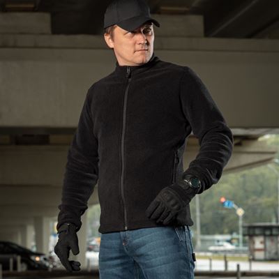 Sweat à capuche zippé NORD en polaire Polartec® NOIR M-TAC 20467002 16