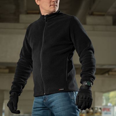 Sweat à capuche zippé NORD en polaire Polartec® NOIR M-TAC 20467002 13