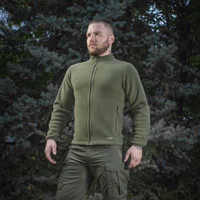 Sweat à fermeture éclair NORD en polaire Polartec® VERT M-TAC 20467064 3