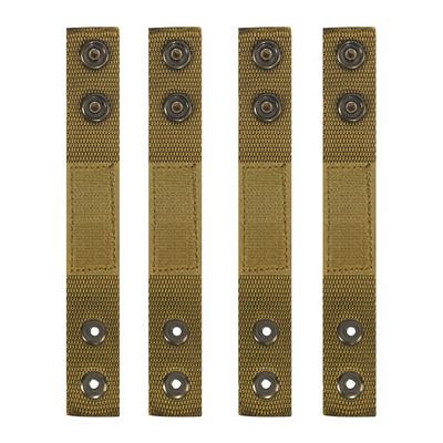 Boucles à fixer à la ceinture, lot de 4 COYOTE BROWN
