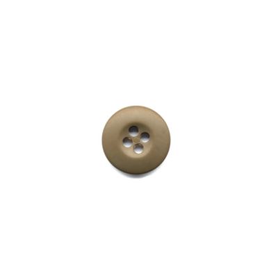 Bouton en plastique BDU 18 mm SABLE