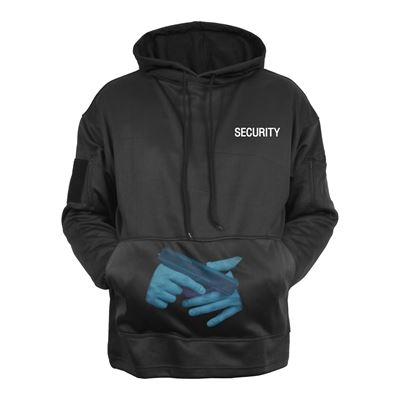 Sweat à capuche SECURITY NOIR ROTHCO 2060 2