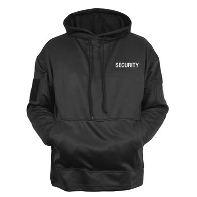 Sweat à capuche SECURITY NOIR