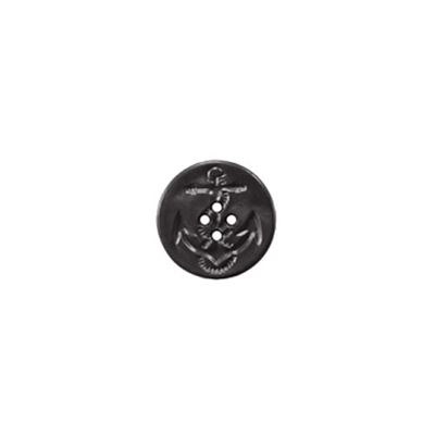 Bouton en plastique US NAVY pour PEACOAT NOIR