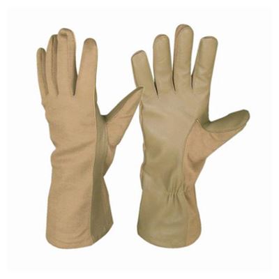 Gants US NOMEX pour pilote KHAKI