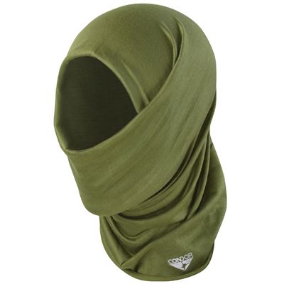 Foulard MULTI-WRAP multifonctionnel VERT