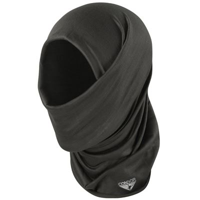 Foulard MULTI-WRAP multifonctionnel NOIR CONDOR OUTDOOR 212-002 2