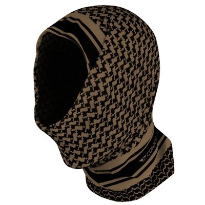 Foulard MULTI-WRAP multifonctionnel SHEMAGH COYOTE BROWN
