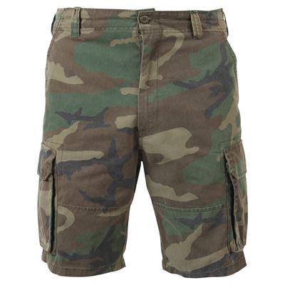 Short VINTAGE PARATROOPER WOODLAND ROTHCO 2140 4