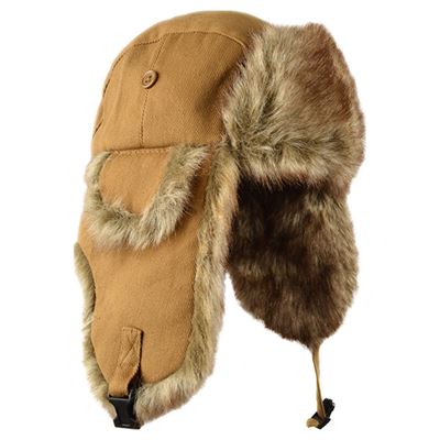 Bonnet russe ANTARTICA CANVAS COYOTE