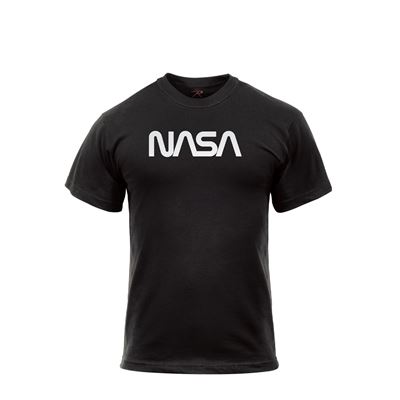 T-shirt à manches courtes NASA NOIR