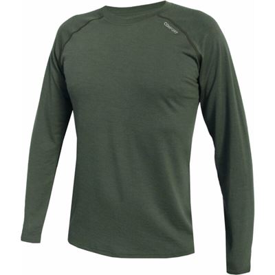 T-shirt à manches longues IBRAK en laine VERT