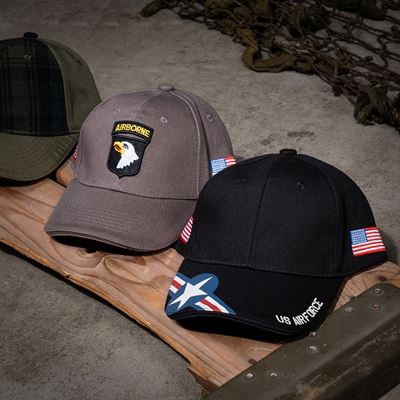 Casquette de baseball US AIR FORCE NOIR FOSTEX 215083BLK 2