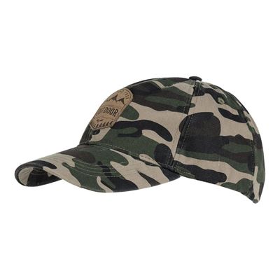 Casquette de baseball OUTDOOR prélavée CAMO