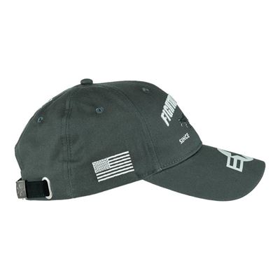 Casquette de baseball F-16 FALCON GRISE FOSTEX 215066 4