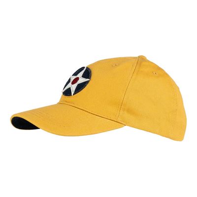 Casquette de baseball USAAC JAUNE