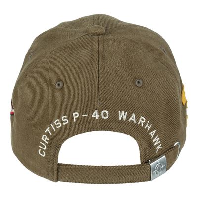 Casquette de baseball P-40 CURTISS MARRON FOSTEX 215072 2