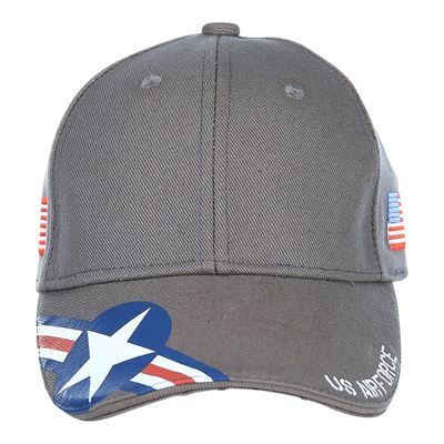 Casquette de baseball US AIR FORCE GRIS FOSTEX 215083GRY 5