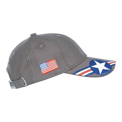Casquette de baseball US AIR FORCE GRIS
