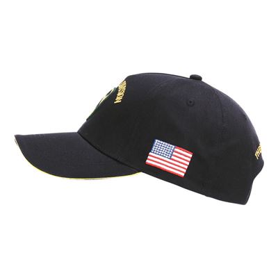 Casquette de baseball US CAVALRY WWII 3D NOIRE FOSTEX 215094BLK 4