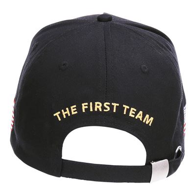 Casquette de baseball US CAVALRY WWII 3D NOIRE FOSTEX 215094BLK 2