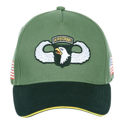 Casquette de baseball 101st AIRBORNE WWII 3D FOSTEX 215096 3