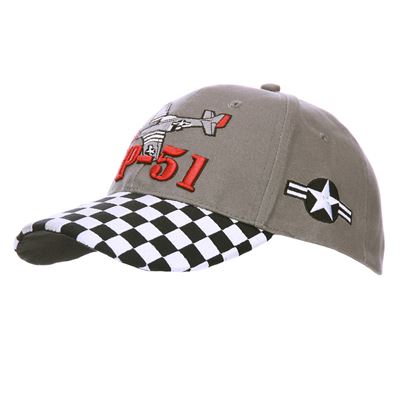 Casquette de baseball P-51 MUSTANG