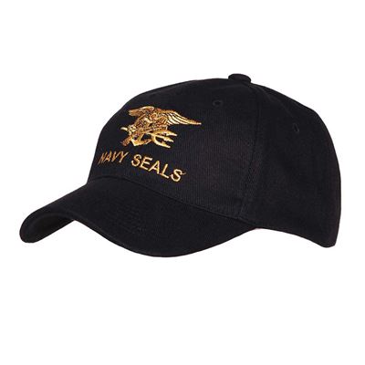 Casquette de baseball NAVY SEALS NOIRE