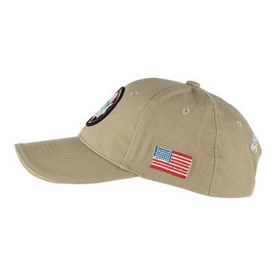 Casquette de baseball 502nd PIR KHAKI FOSTEX 215151-245TAN 5