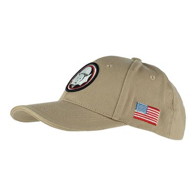 Casquette de baseball 502nd PIR KHAKI