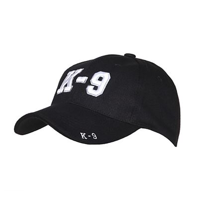 Casquette de baseball K-9 NOIRE