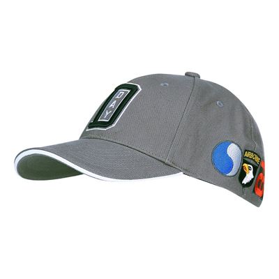 Casquette de baseball D-DAY GRISE
