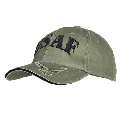 Casquette de baseball USAF VERTE