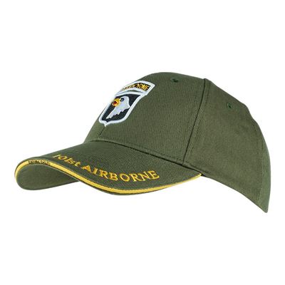 Casquette de baseball ARMY 101st AIRBORNE VERTE