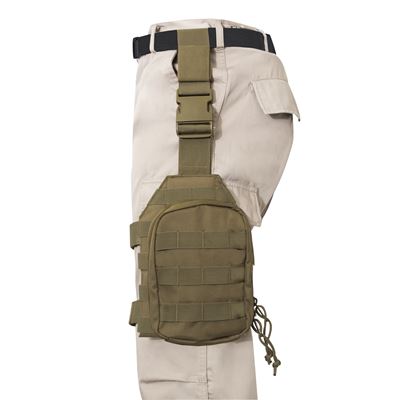 Panneau cuissard MOLLE COYOTE BROWN ROTHCO 2165 4