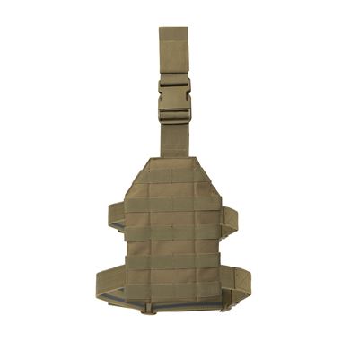 Panneau cuissard MOLLE COYOTE BROWN