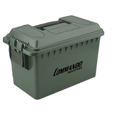 Caisse/boîte à munitions AMMO-OUTDOOR XL plastique VERT