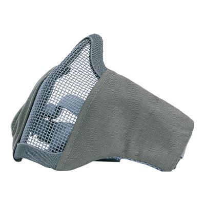 Masque AIRSOFT rembourré avec grille GRIS