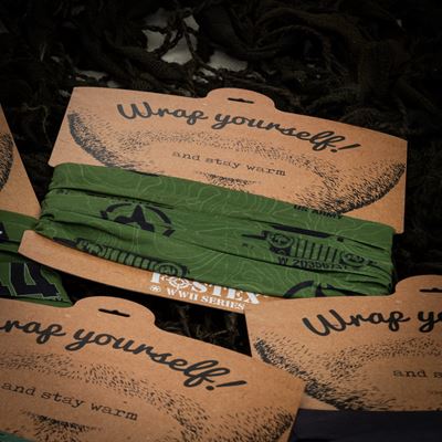 Foulard multifonctionnel US ARMY WILLYS Coolmax VERT FOSTEX 219342 3