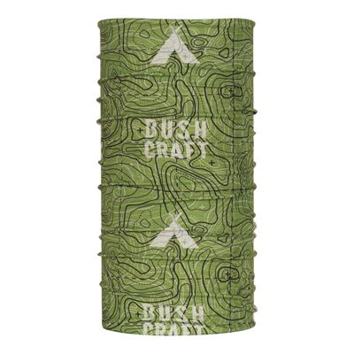 Foulard multifonctionnel BUSHCRAFT Coolmax VERT FOSTEX 219343 4